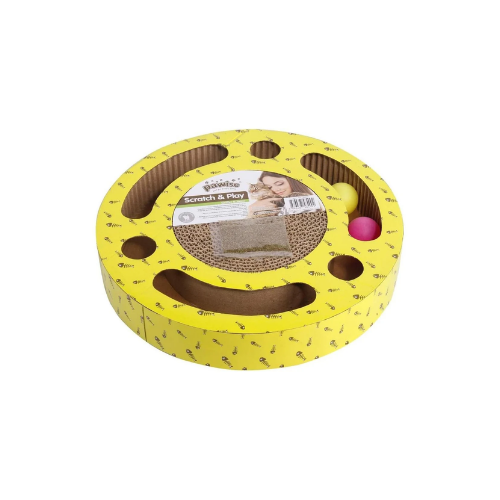 Pawise Round Cat Scratcher 33.5x5.7cm