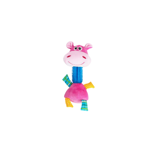 Pawise Puppy Toy Dental Tpr Hippo Neck - 26Cm