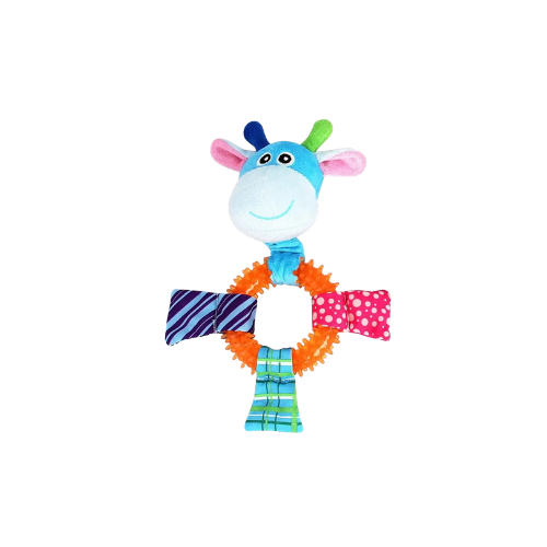 Pawise Puppy Toy Dental Tpr Giraffe Ring