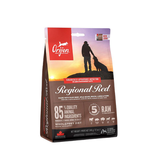 ORIJEN REGIONAL RED RAW BEEF,LAMB&PORK 2KG