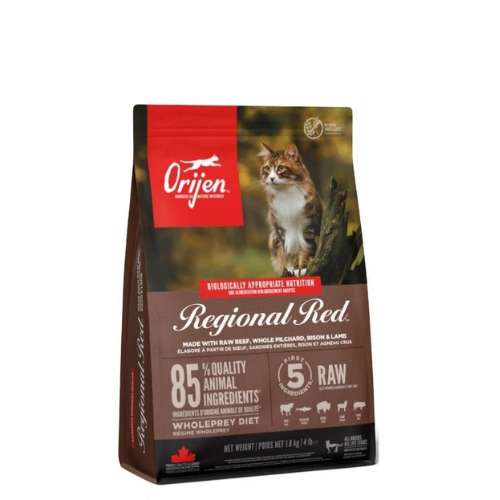 ORIJEN CAT ORIGINAL RED BEEF&WHOLE,PILCHARD,BISON,LAMB 1.8KG