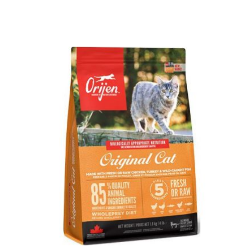 ORIJEN CAT ORIGINAL CHICKEN TURKEY&WILD CAUGHT FISH 1.8KG