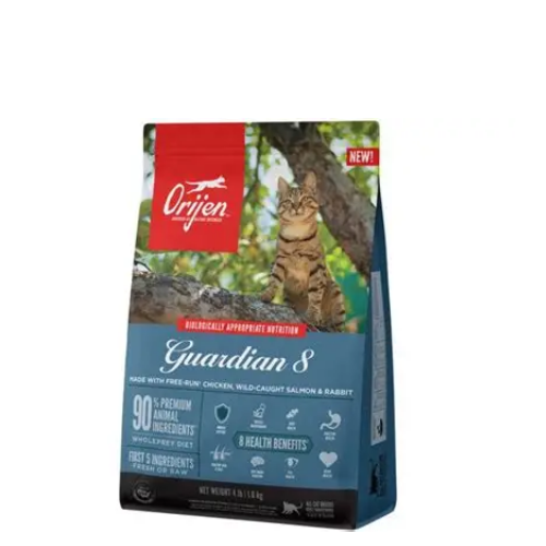 ORIJEN CAT GUARDIAN 8 CHICKEN WILD CAUGHT SALMON&RABBIT 1.8KG