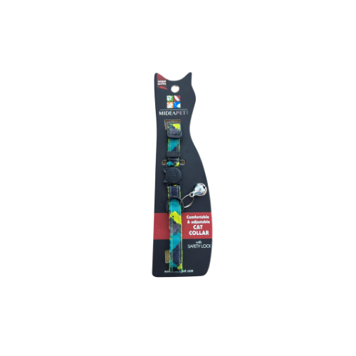 MIDEAPET CAT COLLAR COLORFUL 10MM*18/28CM