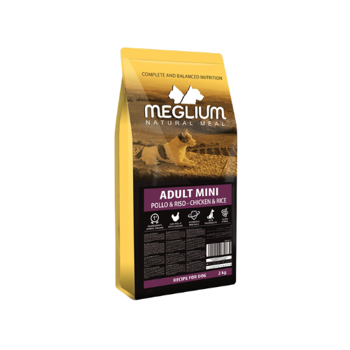 MEGLIUM DOG ADULT MINI CHICKEN & RICE 2KG