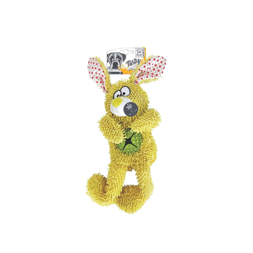 M-PETS Zoe Cute Rabbit Dog Toy with Treat Compartment