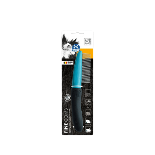 M-PETS Regular Comb – Black and Blue