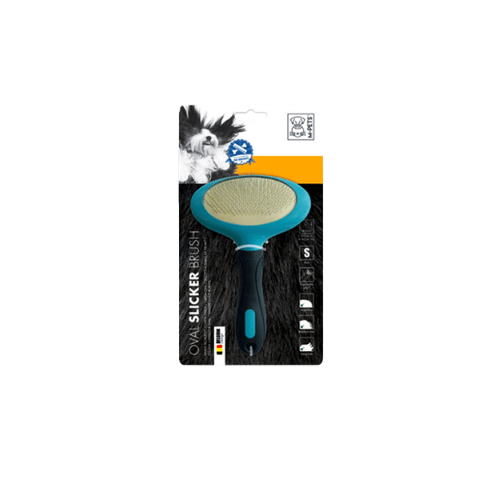 M-PETS Oval Slicker Brush – Small