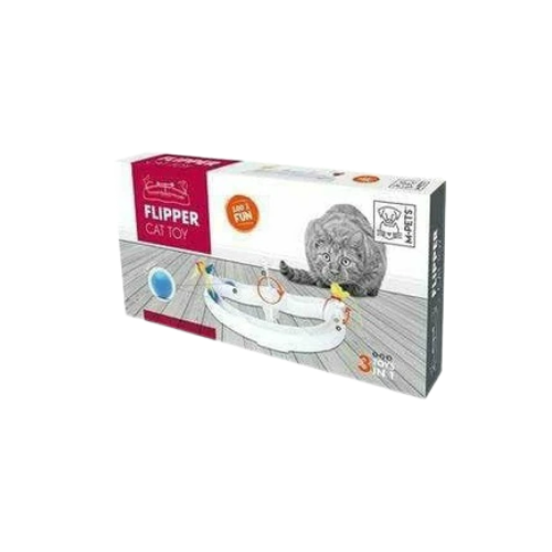 M Pets Flipper Cat Toy 3 In 1 24cm