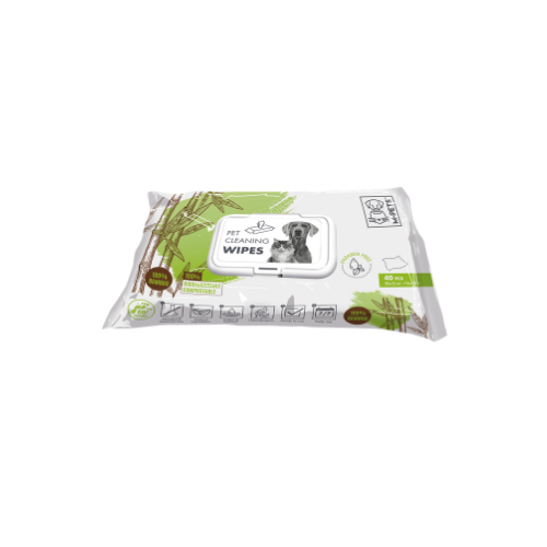 M Pets Cleaning Wipes Bamboo 40PCS