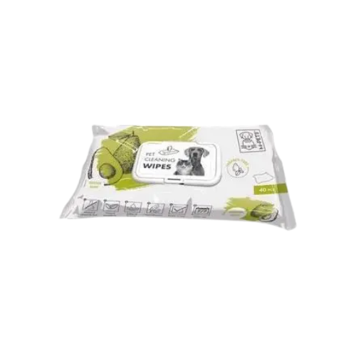 M Pets Cleaning Wipes Avocado 40PCS
