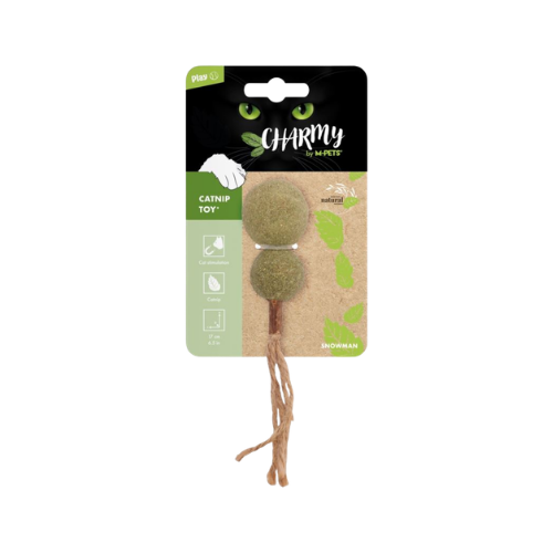 M-PETS Charmy Snowman Cat Toy