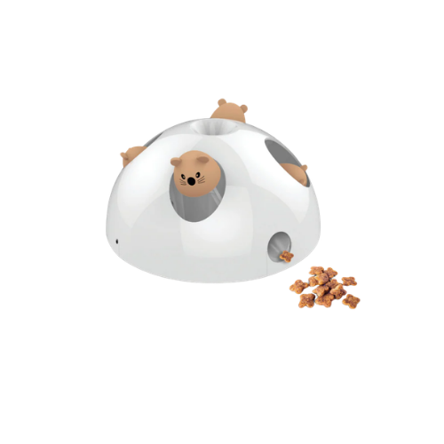 M-Pets Catch The Mouse Interactive Cat Toy - White