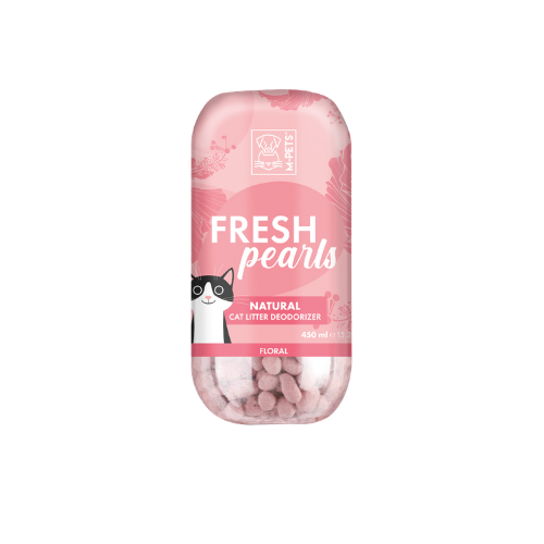 M Pet Natural Cat Litter Deodorizer Floral 450ML