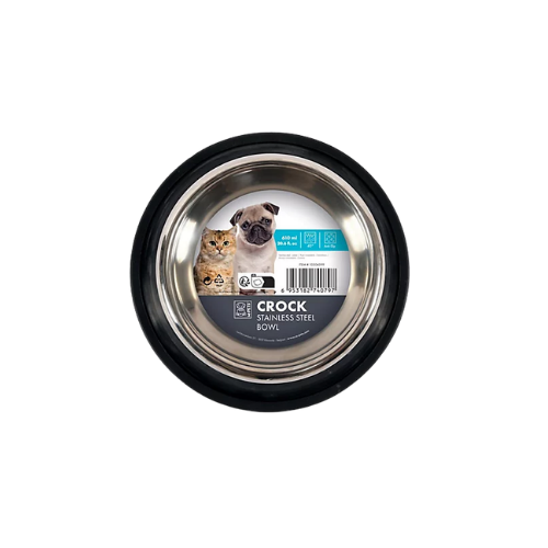 M Pet Crock Stainless Steel Bowl 610ML