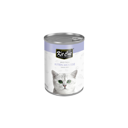 Kit Cat Wild Tuna Kitten Mousse Canned Cat Food 400g