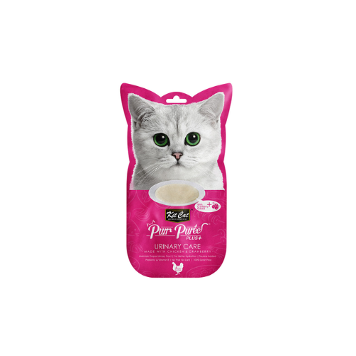 KITCAT PURR PUREE PLUS URINARY CARE 4X15G