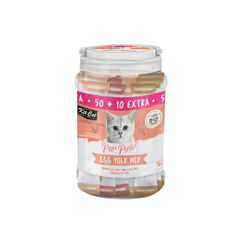 KITCAT PURE PUREE EGG YOLK MIX 50+10 SACHETS