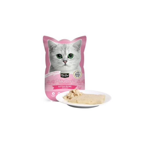KITCAT PETITE POUCH 70G-KITTEN-CHICKEN