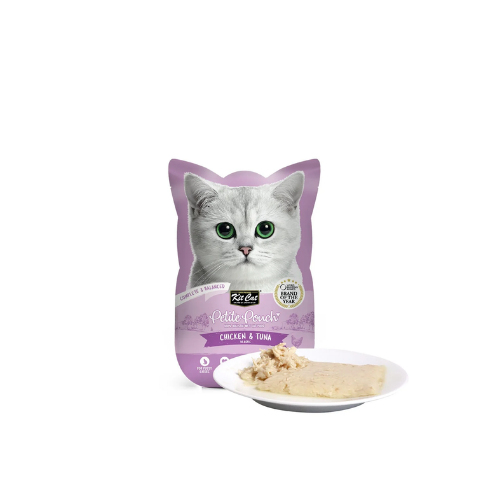KITCAT PETITE POUCH 70G-CHICKEN&TUNA