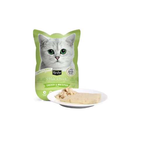 KITCAT PETITE POUCH 70G-CHICKEN&&WHITEFISH