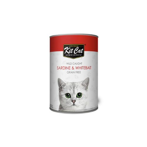 KITCAT PACIFIC SARDINE & WHITEBAIT 400G