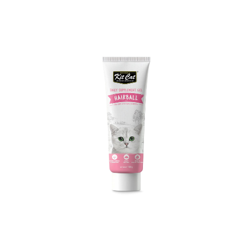 KITCAT DAILY SUPPLEMENT GEL HAIRBALL 120G