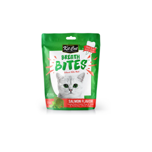 KITCAT BREATH BITES SALMON FLAVOR 60G
