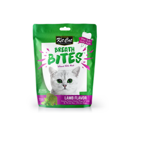 KITCAT BREATH BITES LAMB FLAVOR 60G