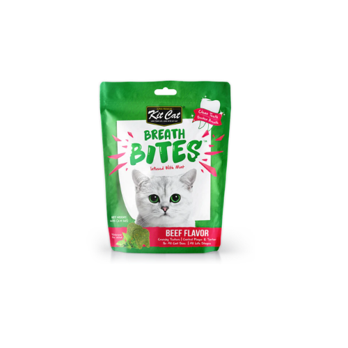 KITCAT BREATH BITES BEEF FLAVOR 60G
