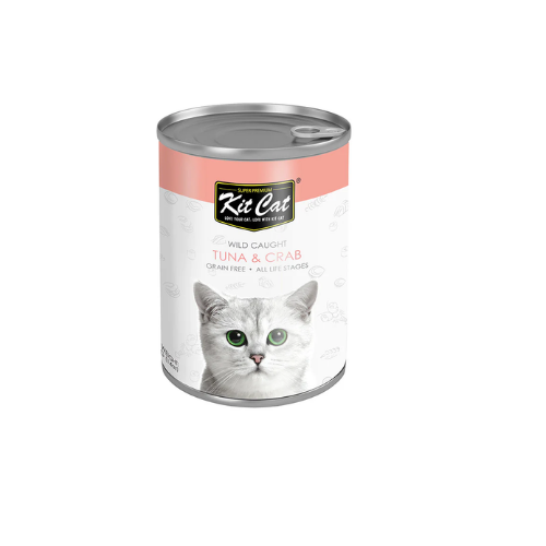 KITCAT ATLANTIC TUNA WITH CRAB 400G