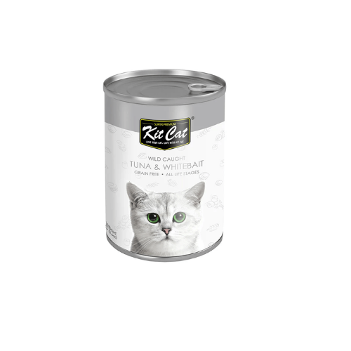 KITCAT ATLANTIC TUNA & WHITEBAIT 400G