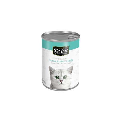 KITCAT ATLANTIC TUNA & MACKEREL 400G