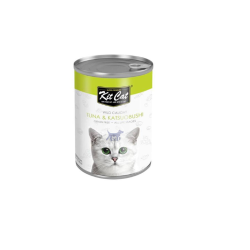 KITCAT ATLANTIC TUNA & KATSUBUSHI 400G