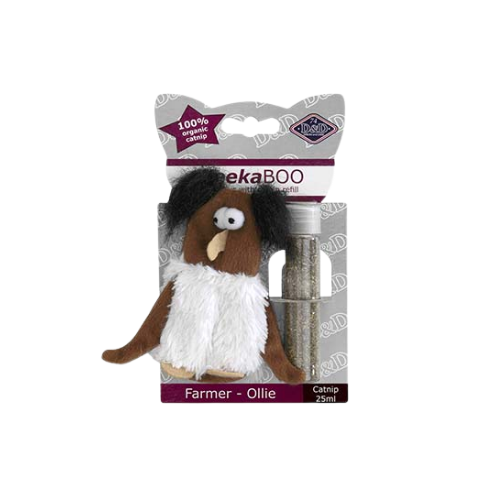 KEEKABOO FARMER OLLIE WITH ORGANIC CATNIP 25ML