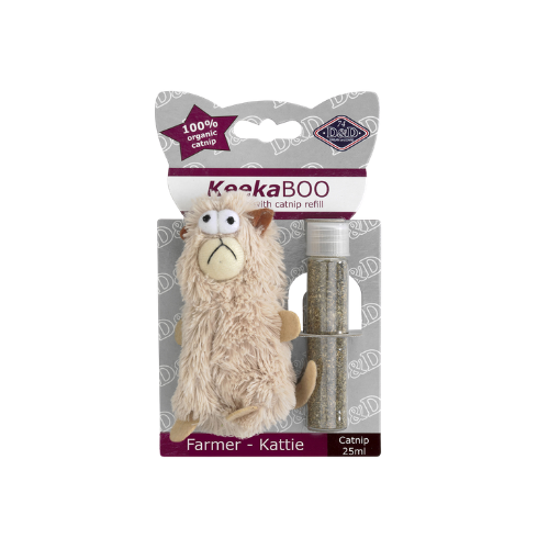 KEEKABOO FARMER KATTIE WITH ORGANIC CATNIP 25ML