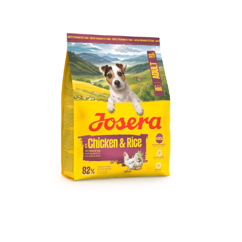 JOSERA MINI ADULT CHICKEN & RICE 900G