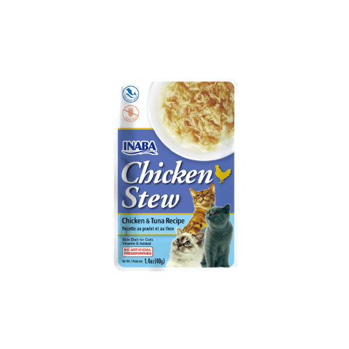Inaba Chicken Stew Chicken & Tuna Recipe 40G