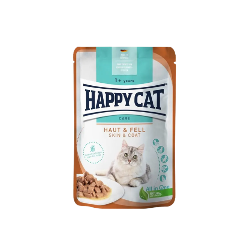 Happy Cat Skin & Coat Pouch 85G