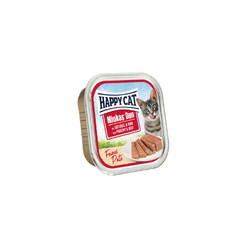 Happy Cat Minkas DuoChicken & Beef 100G