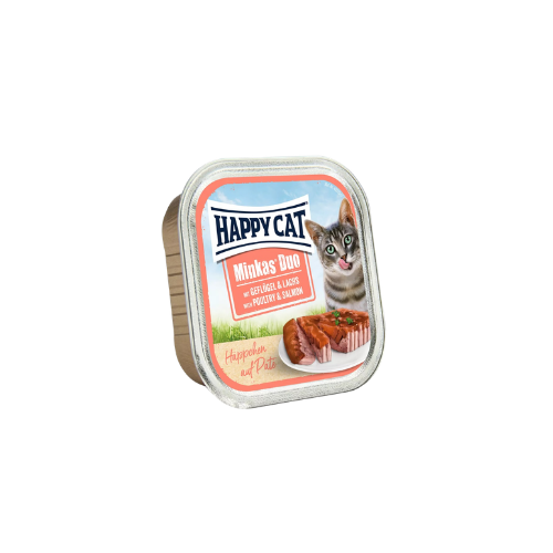 Happy Cat Minkas Duo Chicken  & Salmon 100G