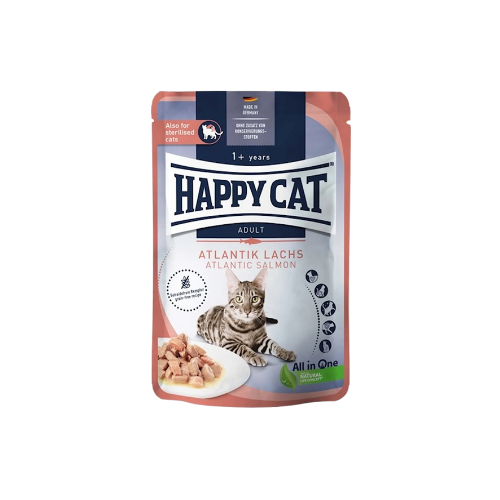 Happy Cat Atlantic Salmon Pouch 85G