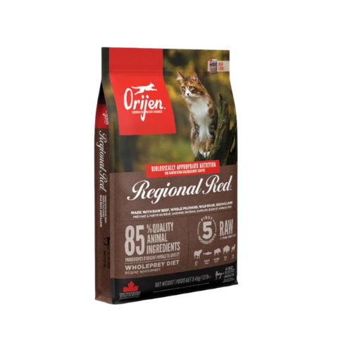 ORIJEN CAT ORIGINAL RED BEEF&WHOLE,PILCHARD,BISON,LAMB 340G