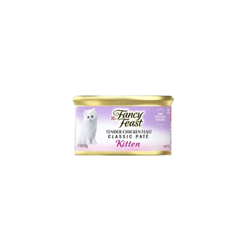 Fancy Feast Purina Chicken Paté Kitten Wet Cat Food 85g