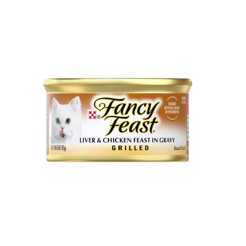 FANCY FEAST CAT GRILLED LIVER & CHICKEN 85G