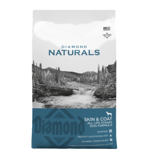 Diamond Naturals Skin and Coat with Salmon and Potato Formula Dry Dog Food - 15 kg