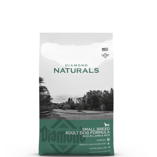 Diamond Naturals Lamb & Rice Formula Dry Food for Small Dogs - 2 kg
